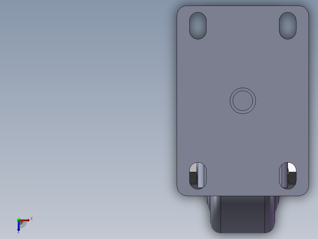 铝型材及其附件5.41.63U俯视图