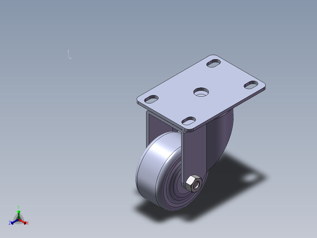 铝型材及其附件5.41.63U正等轴测图