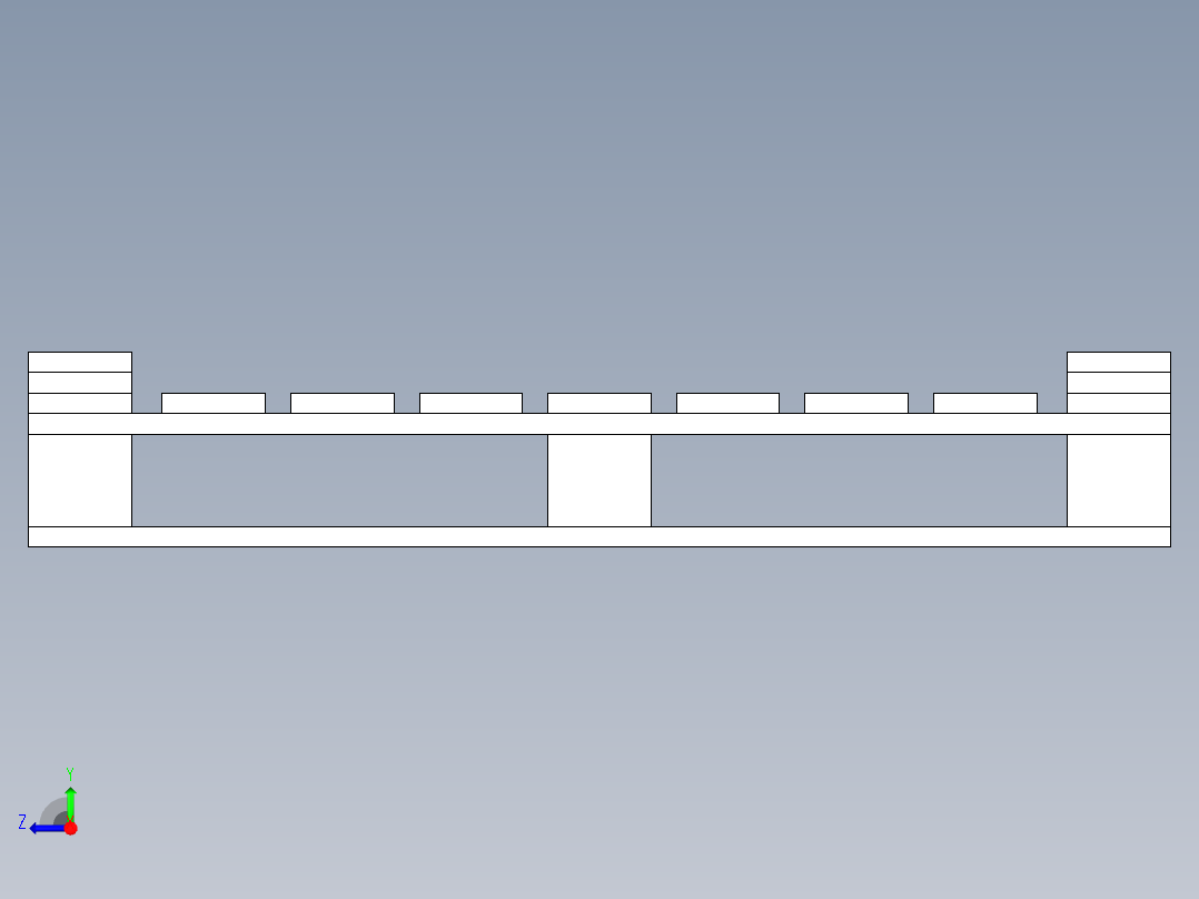 托盘 设计模型 (28)右视图