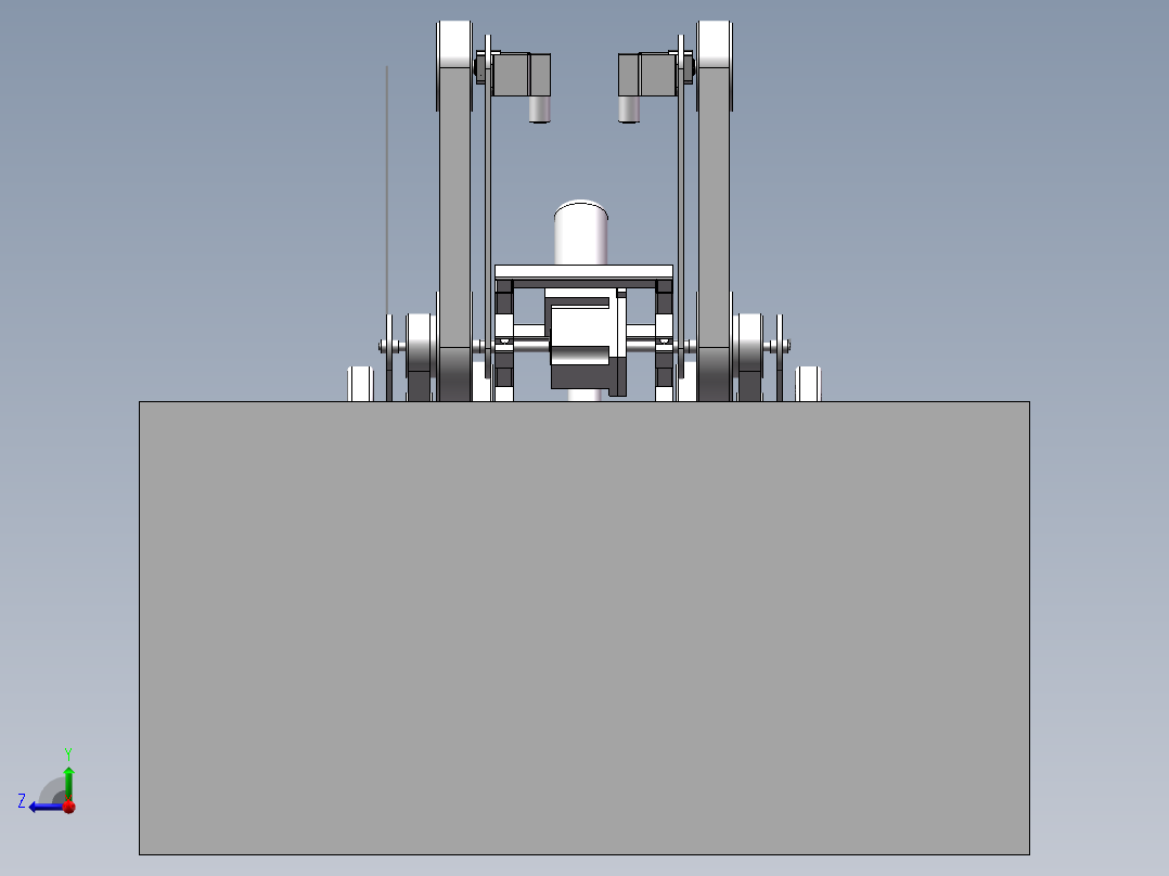 巡检机器人右视图