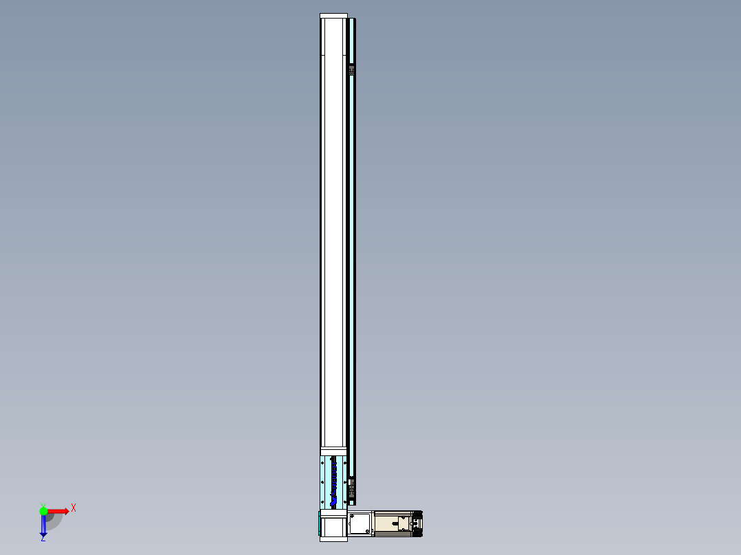 欧规系列-LB6A-L130-S950-BL-ZP40-C3俯视图