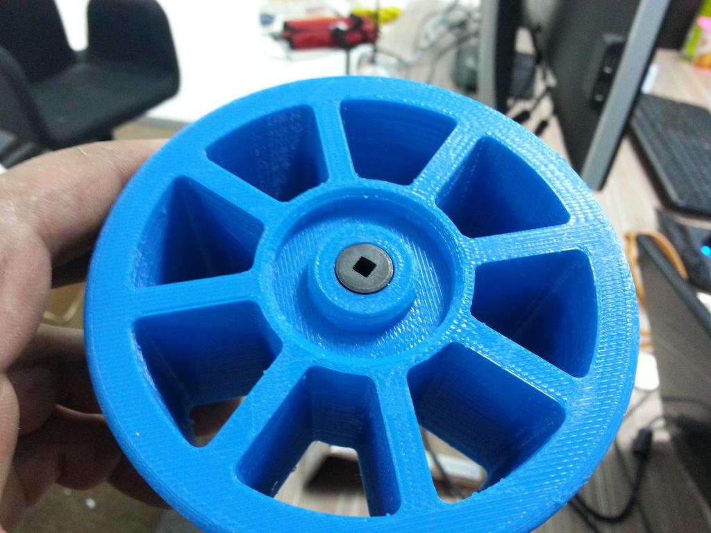 Vex全向轮发求机器人三维建模图纸 STEP格式图档