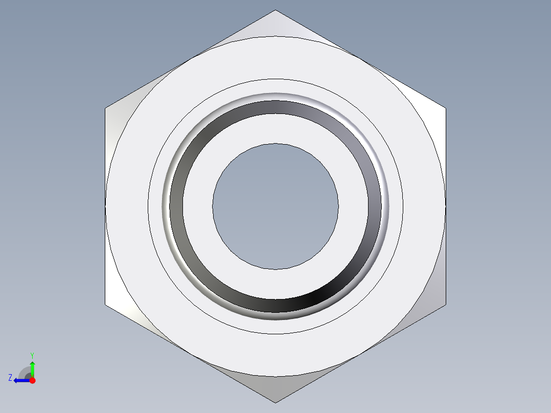 卡套式工业通用硬管接头EO_Swivel_connector_EGEO15LMCF右视图
