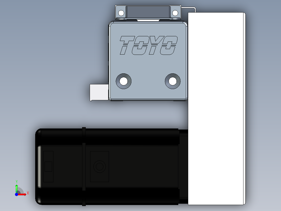 Toyo东佑达直线模组-M65-S-1500-RD-M40-C4前视图