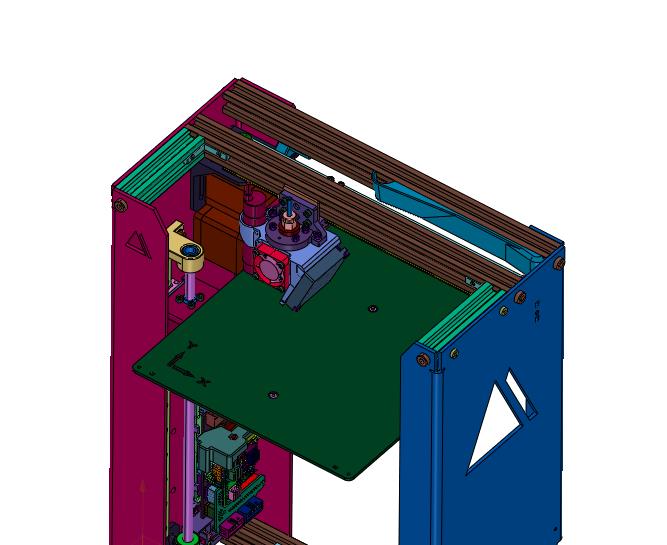 打印200x200x250开源3D打印机