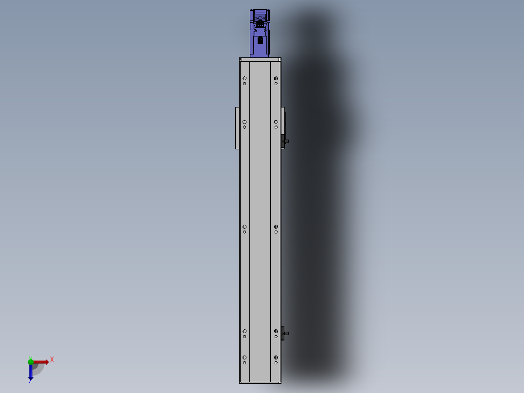 精密模组MY80S-T10-400L-P10B-BC-C4俯视图