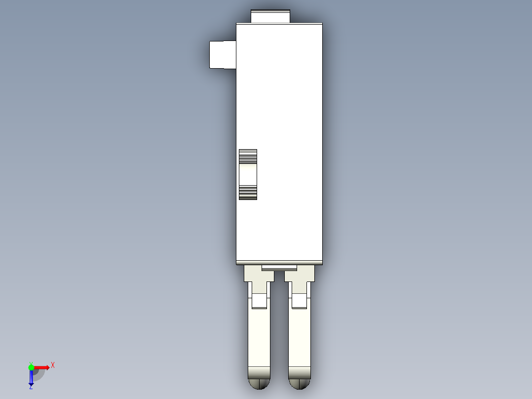 基恩士KV-C64_kc图纸模型俯视图