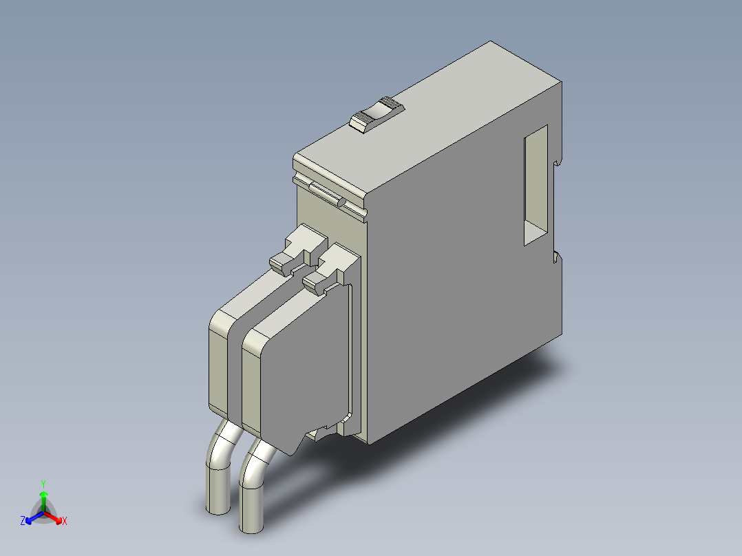 基恩士KV-C64_kc图纸模型正等轴测图