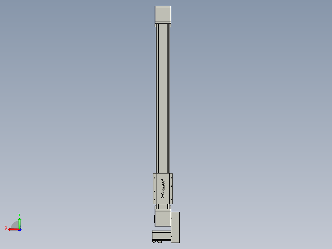 欧规系列-GB8-L96-S850-BL-P40-MS3后视图