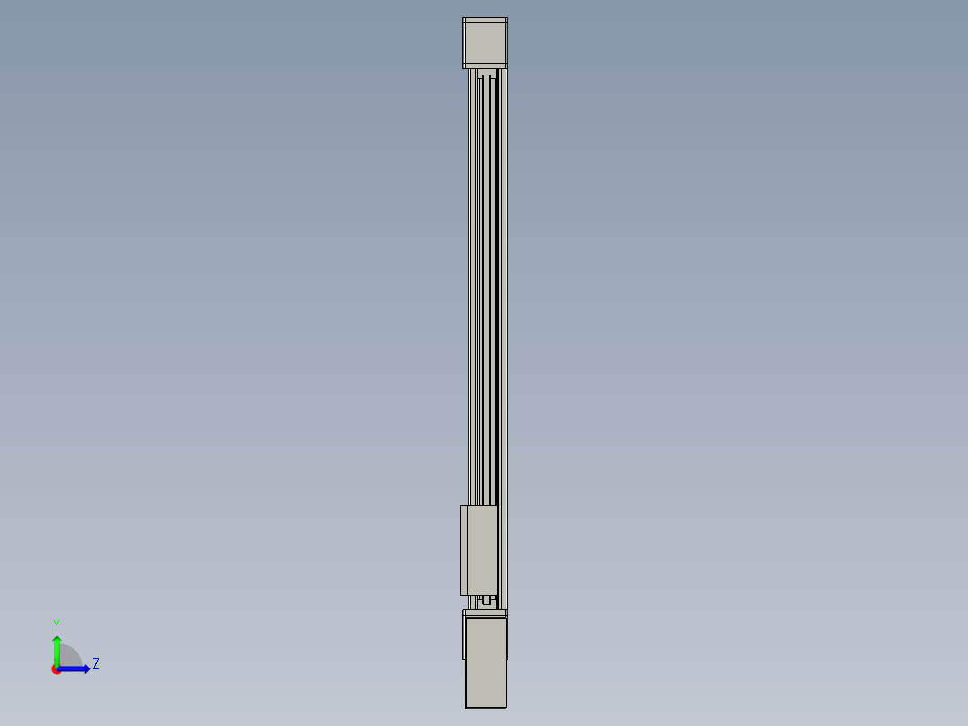 欧规系列-GB8-L96-S850-BL-P40-MS3左视图