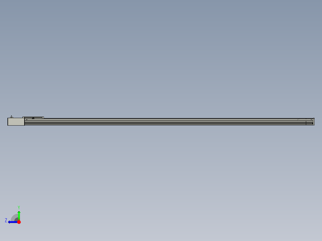 欧规系列-LB8-L75-S3100-BL-ZP75-C3右视图