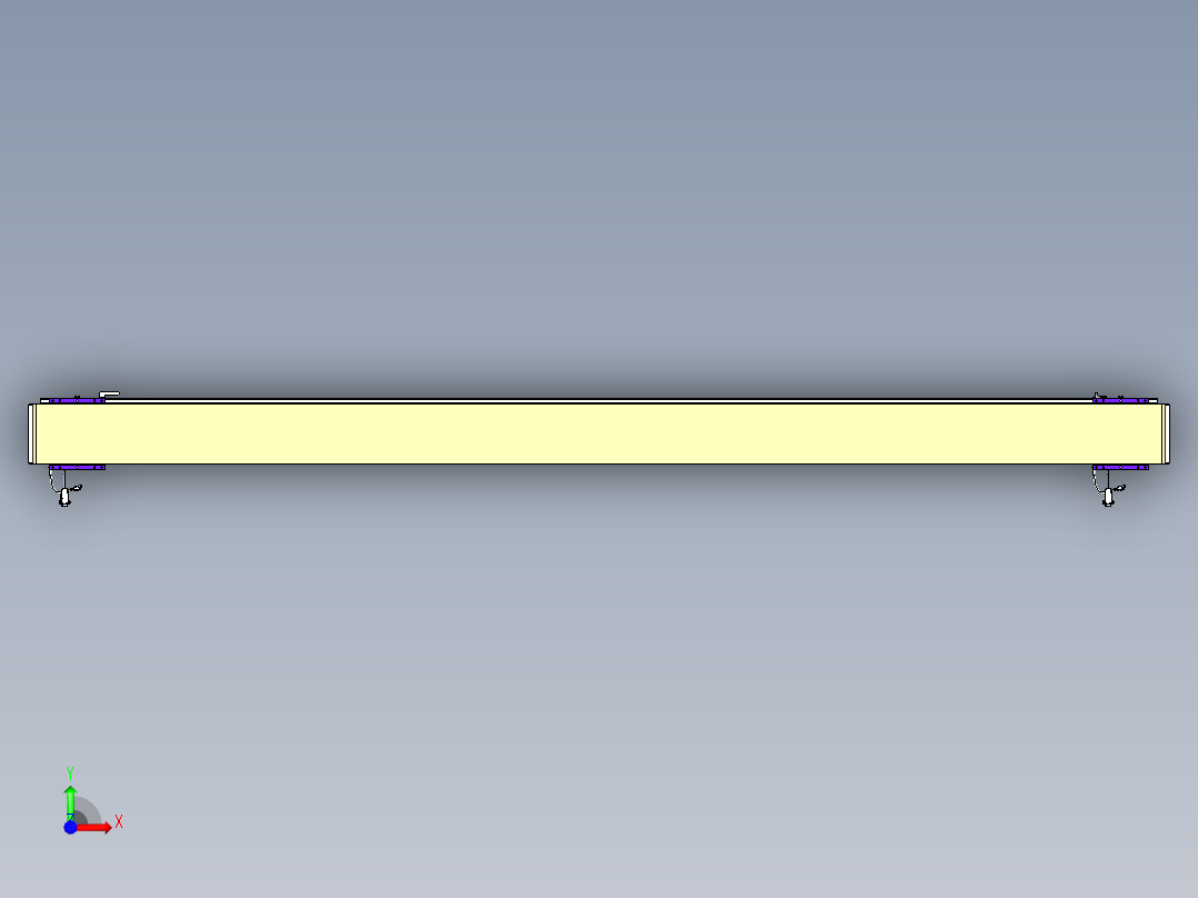 威洛博VL系列直线电机模组-2VL17E2-S2800前视图