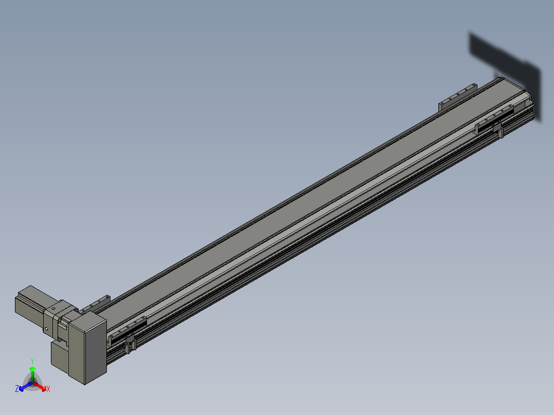直线模组LHB17-L40-S1550-RU设计图纸