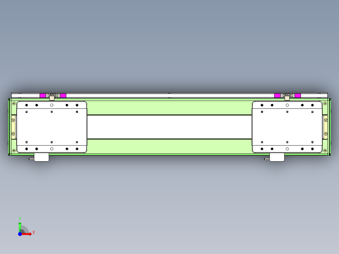 威洛博LC系列3d模型模组2LC17E2Y-S450前视图