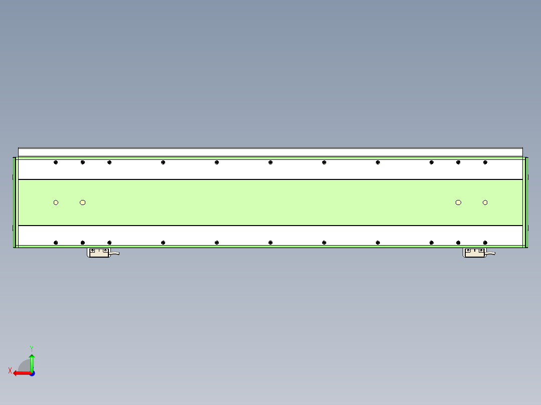 威洛博LC系列3d模型模组2LC17E2Y-S450后视图