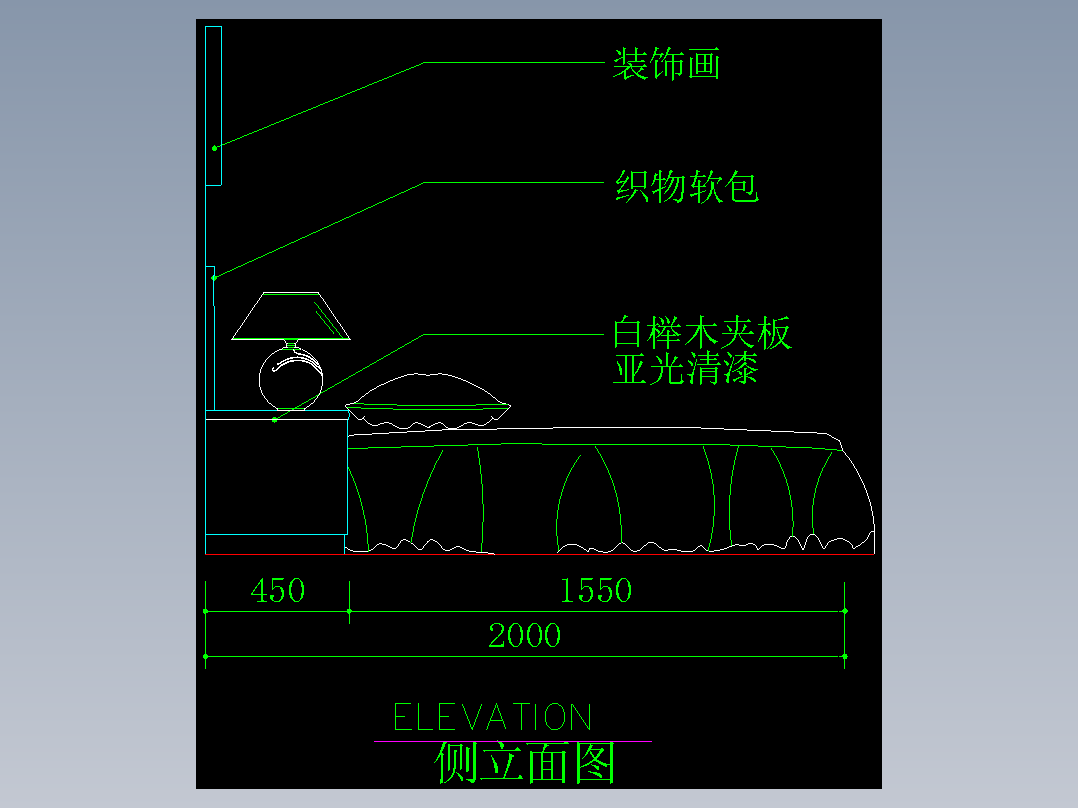家装类CAD土块(二)-FH01055D