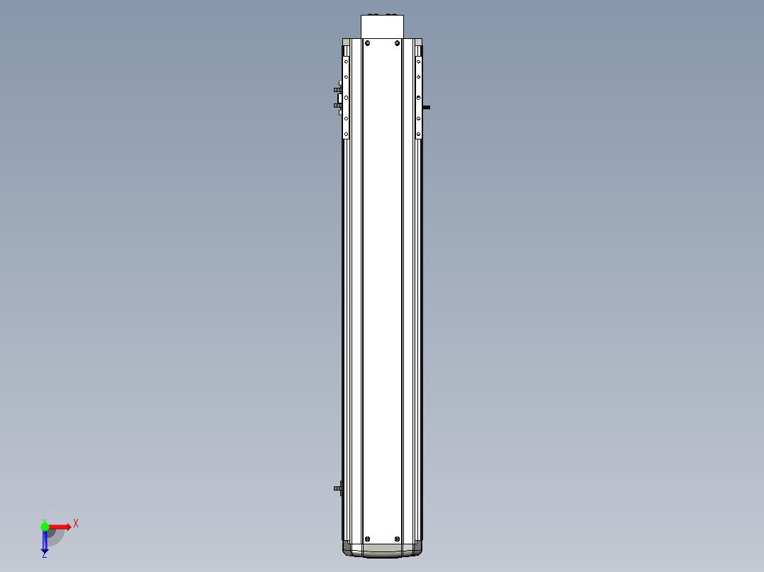 Toyo东佑达直线模组-ETH14-650-BM-400W+煞車俯视图