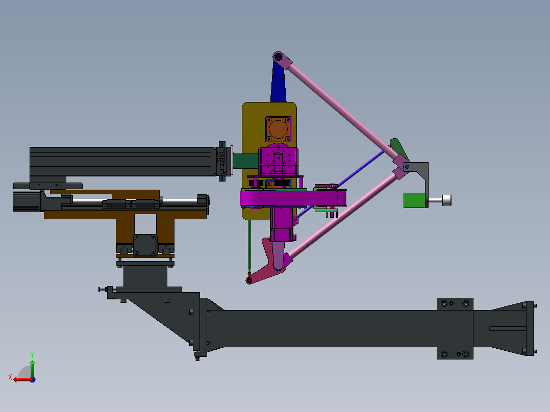 打磨机器人SW三维==1414173==200后视图