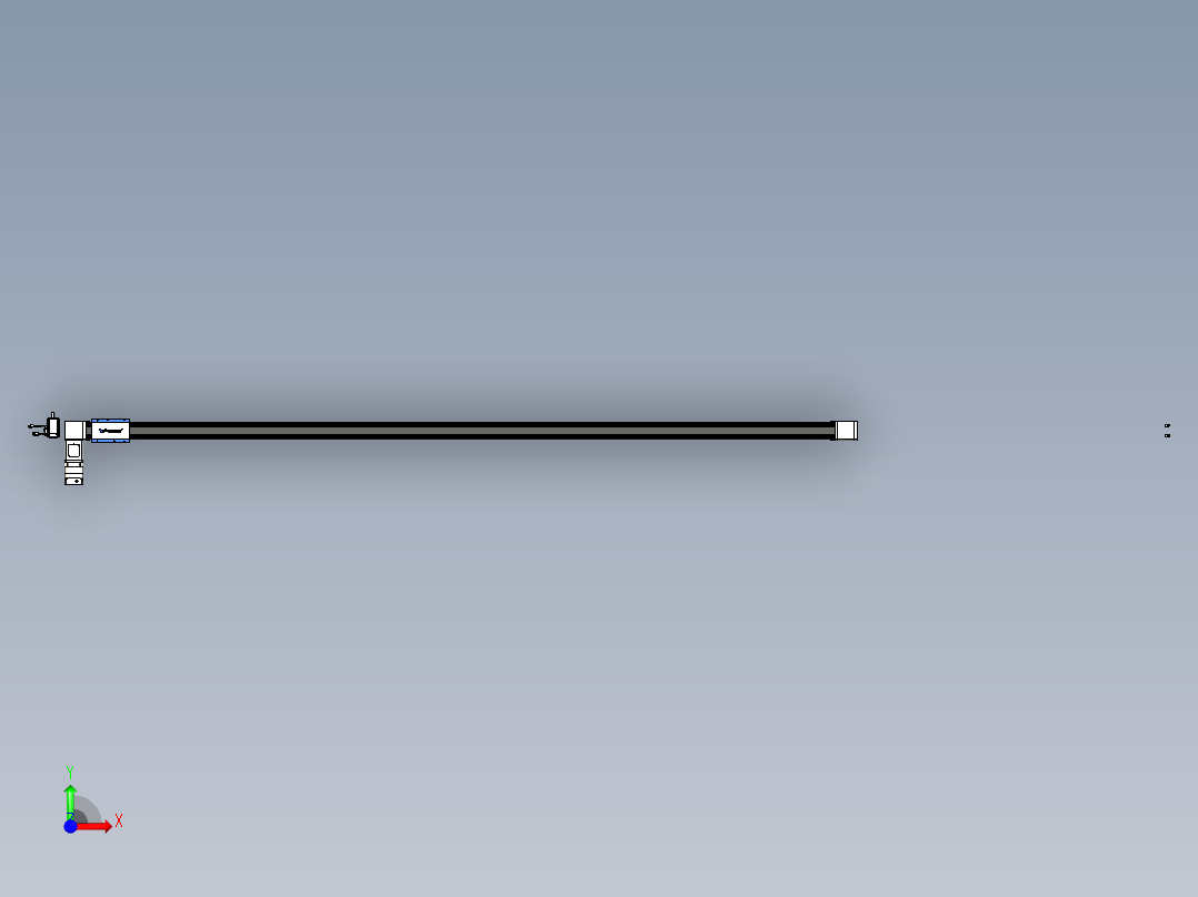 威洛博LB.GB同步带传动--欧规系列GB8-L192-S3350-BL-P75-K前视图