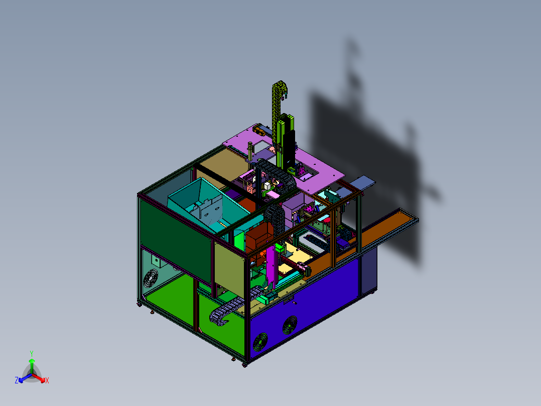 碳粉罐开盒装盒封胶带设备