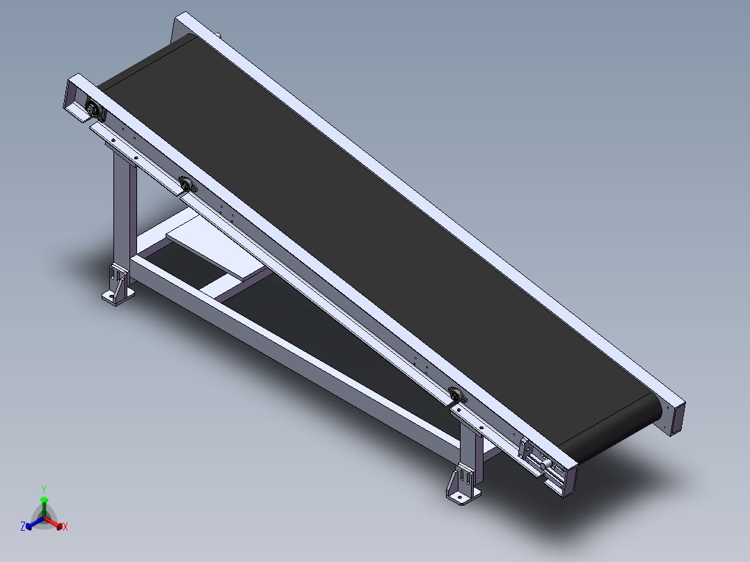 hs-80t-产品输送装置（带式<span style='color: red'>输送机</span>）