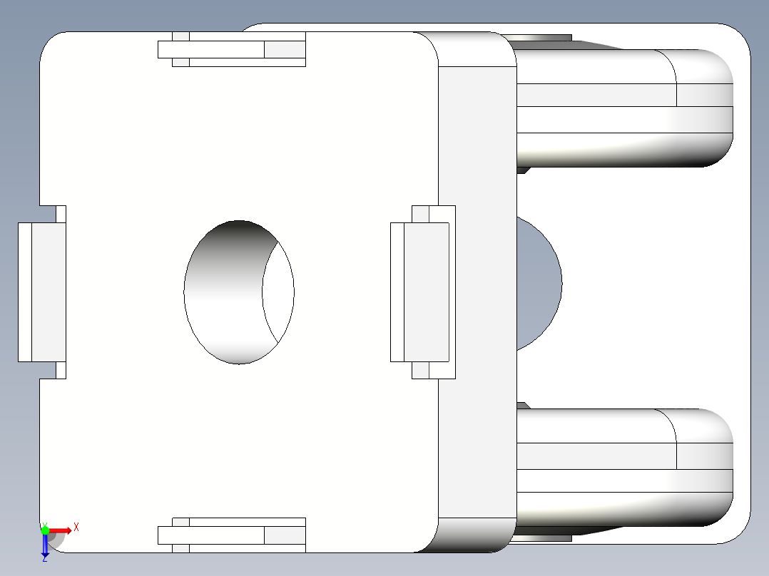 型材-BR 30X30 PIVOT JOINT KJN502683俯视图