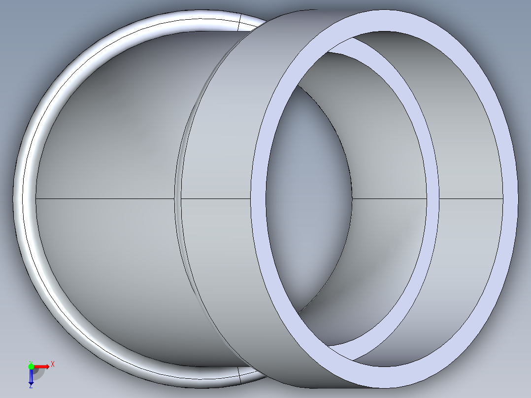船舶管路系统S4_SeaDrainPLUS_1-8Bend-SxS_37E165003_3in Sea Drain Plus - 45 Bend - SxS俯视图