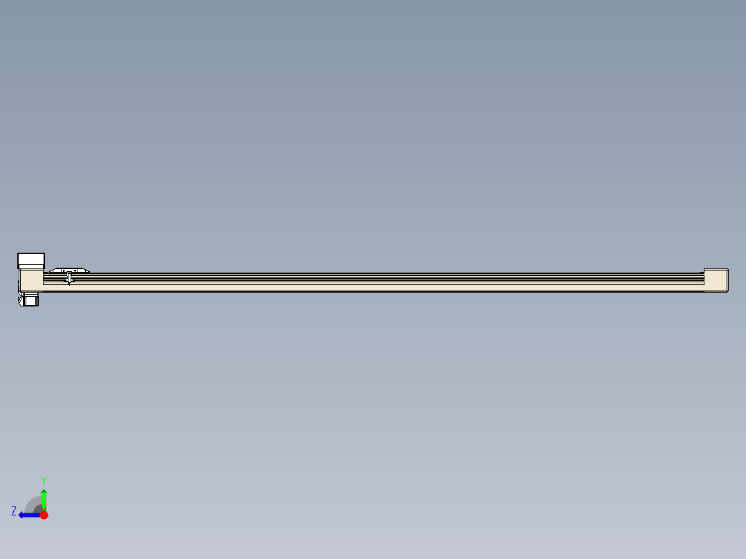 同步带全封闭直线模组TPA-HCB-65S-90-L1500-ML-Y-P10-N3右视图