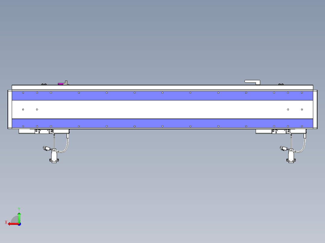 威洛博VL系列3d模型模组2VL14S2Y-S650后视图