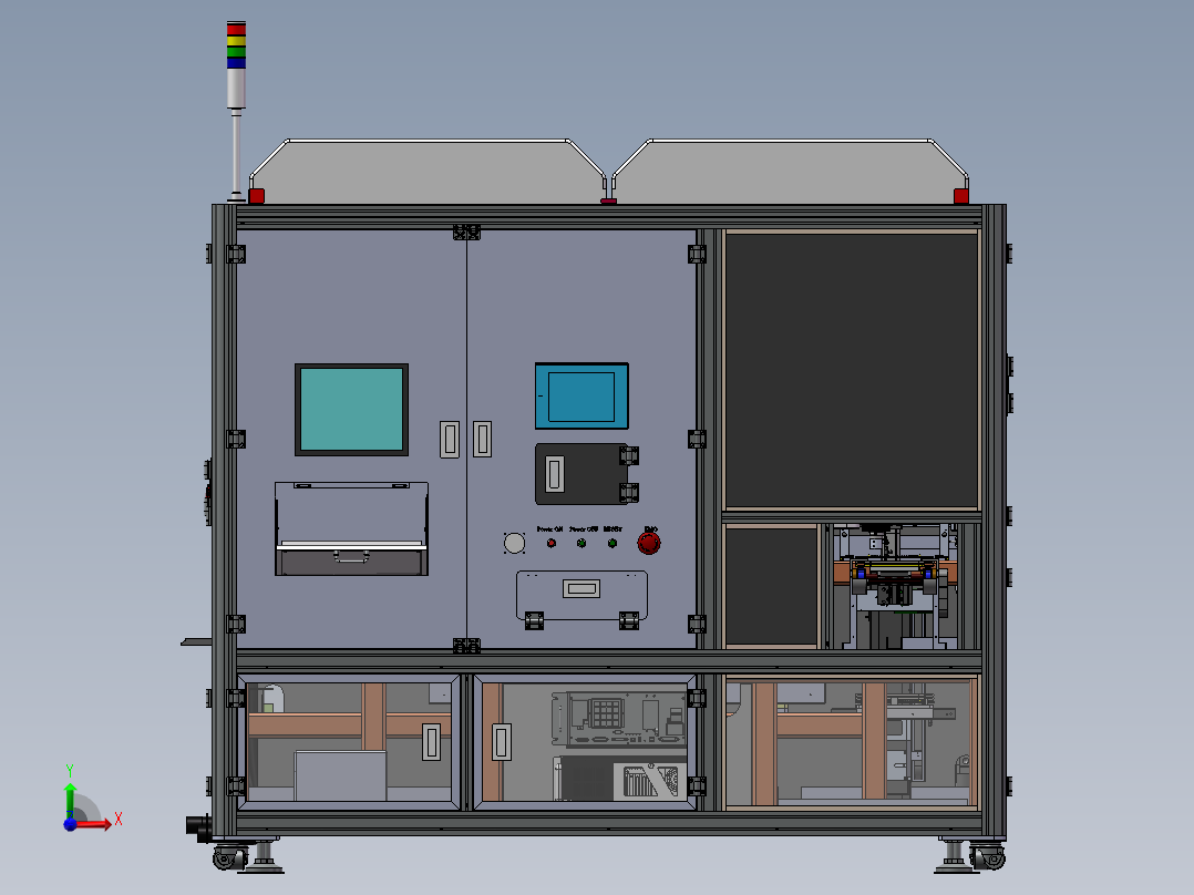 显示屏玻璃激光切割机sw18可编辑前视图