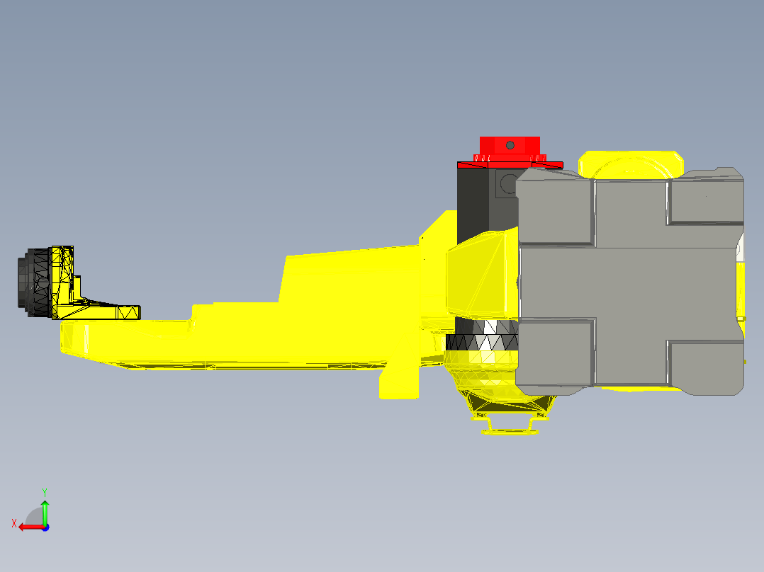 发那科fanuc m10ia10s后视图