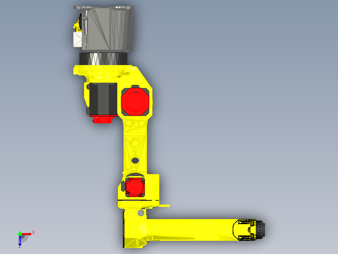 发那科fanuc m10ia10s俯视图