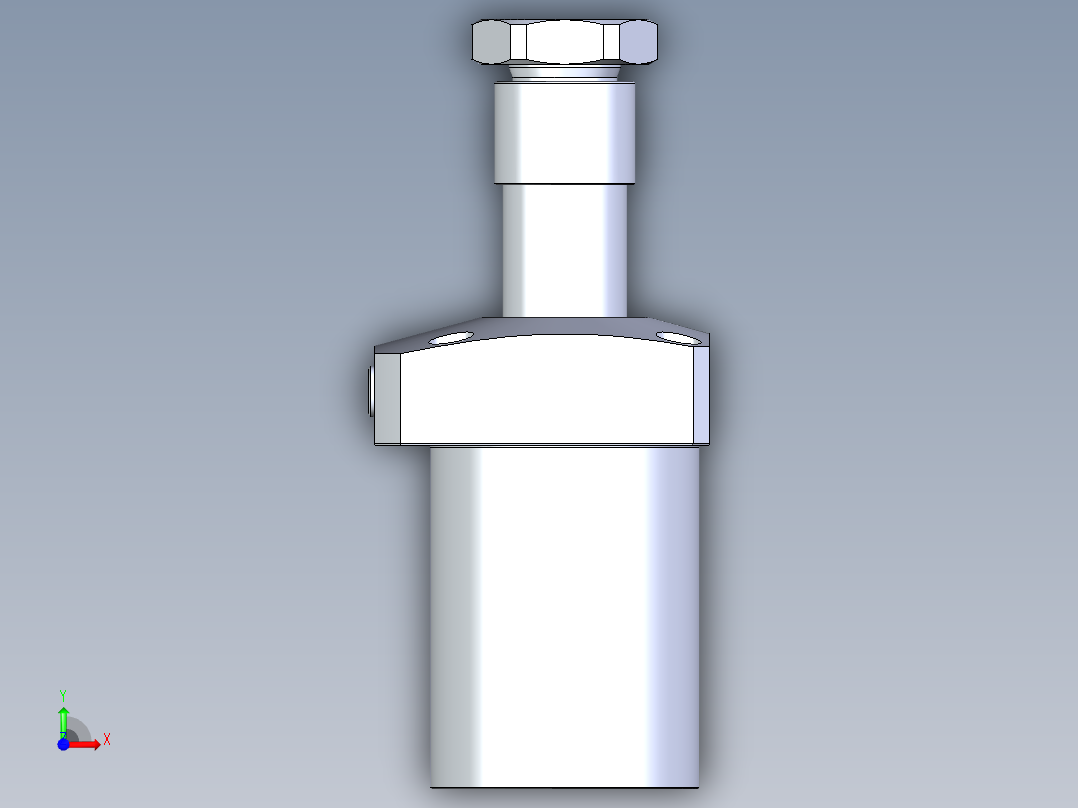 KOSMEKLHA0650-GL-Q20多系列多零件图纸模型前视图