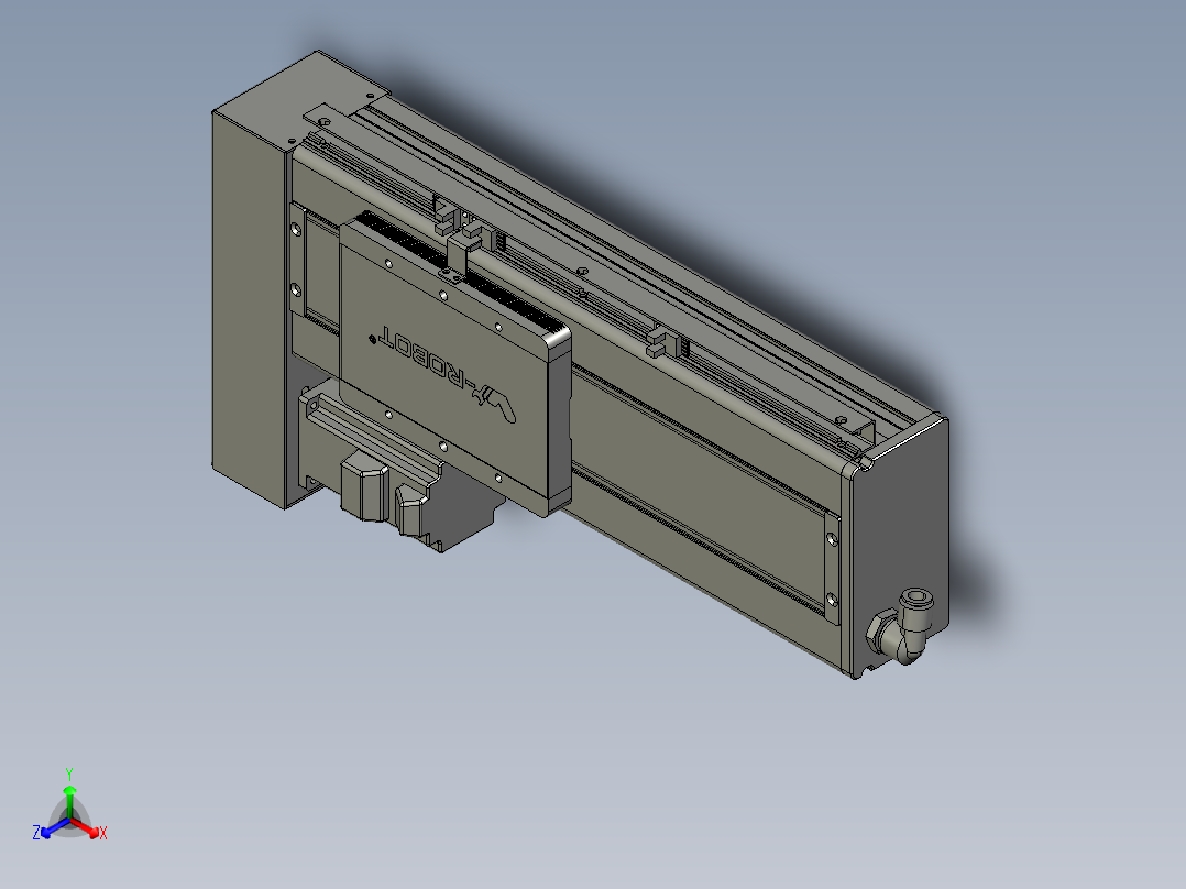 威洛博VC14-S150-BL-P40正等轴测图