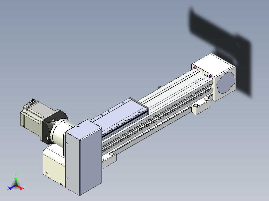 同步带滑台-欧规B8-L88-S250-L-ZP75-D3-N10