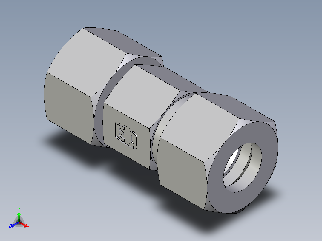卡套式工业通用硬管接头EO_Distance_piece_adapter_DA12ZLCF