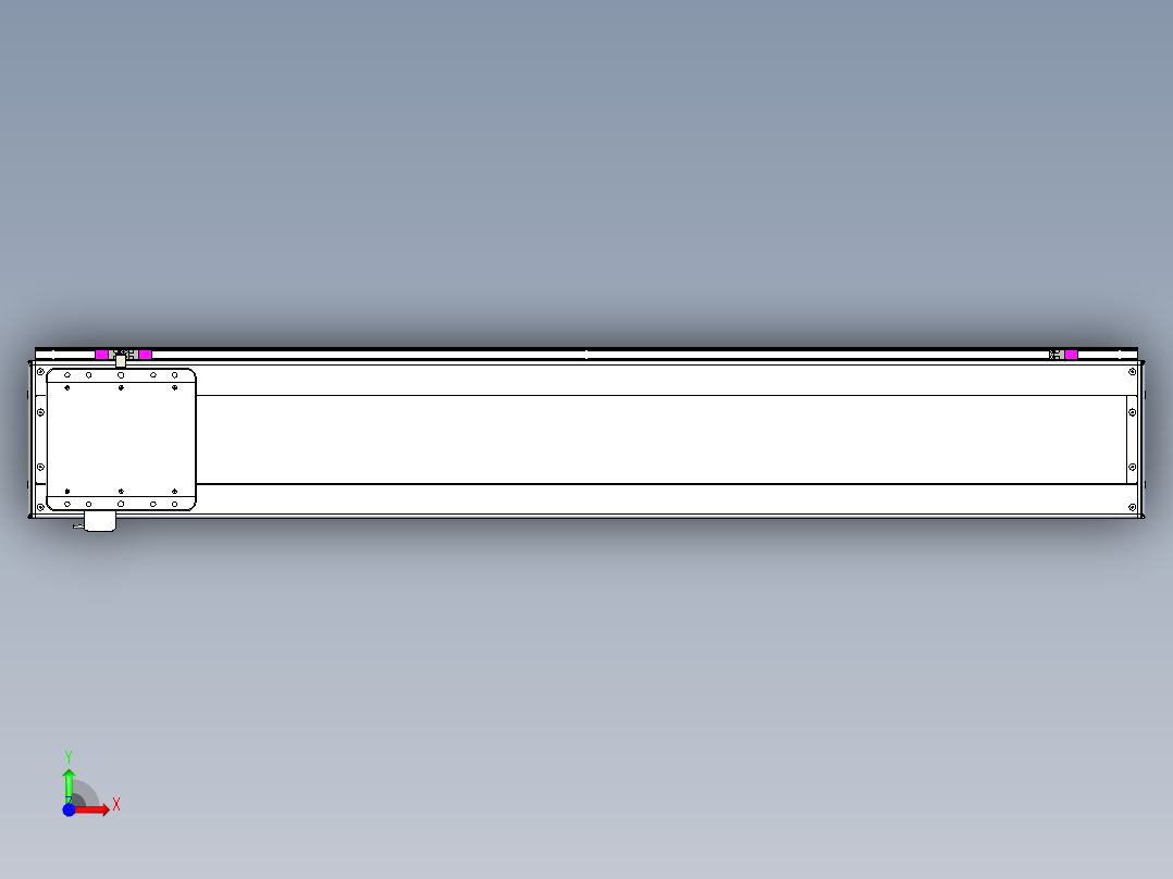 威洛博LC系列3d模型模组LC22H2Y-S1300前视图