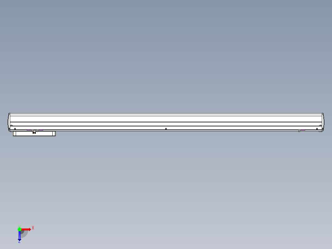 威洛博LC系列3d模型模组LC22H2Y-S1300俯视图