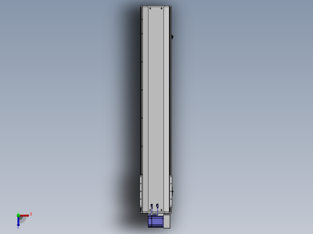 精密模组MT220-L150-1100-RU-M75-C4俯视图