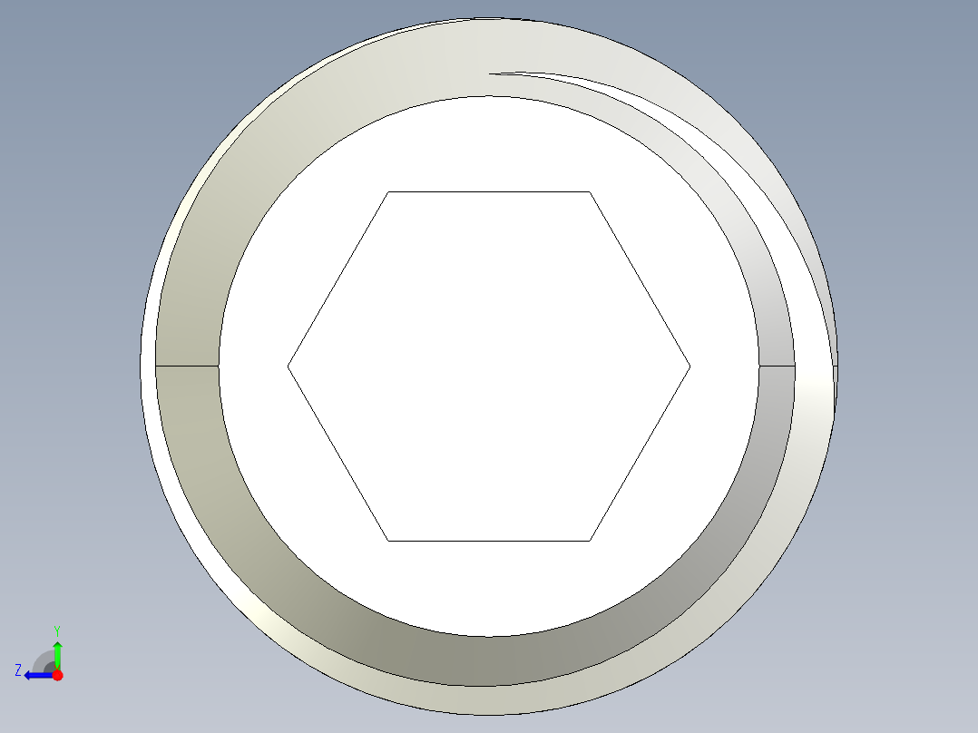 DIN 913-ISO 4026 固定螺钉-M20 L=30.STEP右视图