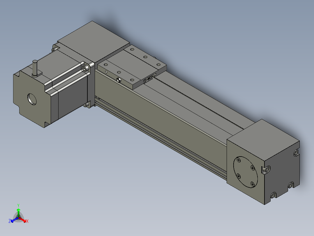 模组FBL80E200-L正等轴测图