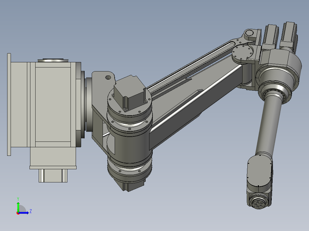 最全六轴机器人左视图