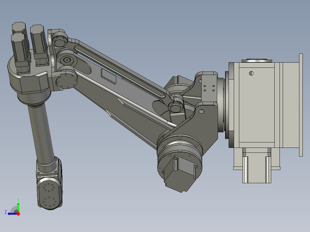 最全六轴机器人右视图