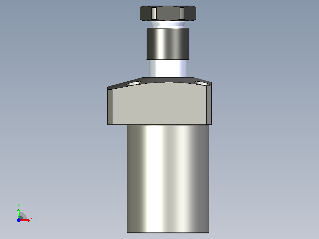 KOSMEKLHS0480-SL-Y30多系列多零件图纸模型前视图