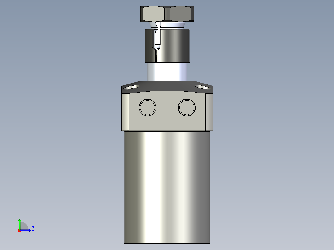 KOSMEKLHS0480-SL-Y30多系列多零件图纸模型左视图