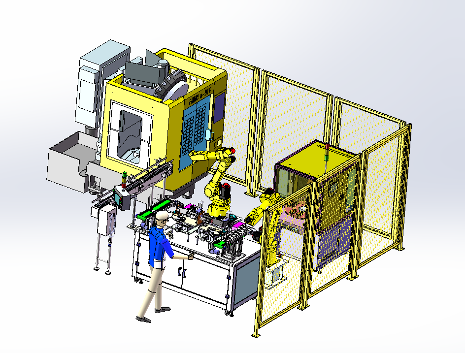 手机外壳加工打磨单元sw20