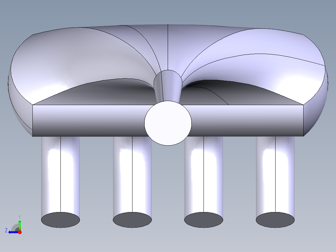 方程式赛车发动机进气系统设计与分析(CATIA+说明书)右视图