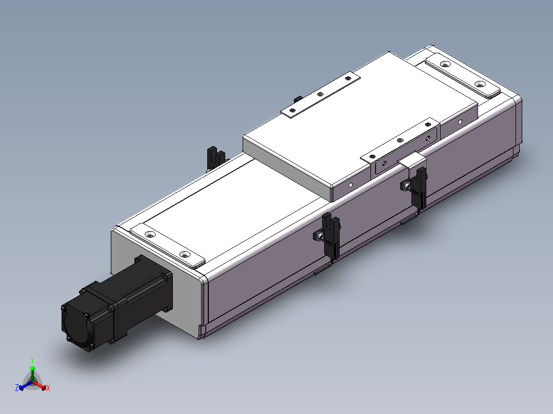 精密模组MC120-L05-100-BC-M10-C4正等轴测图