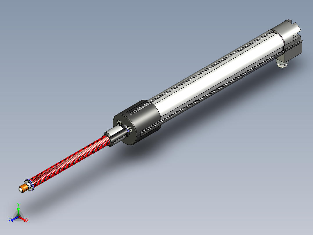 NOVOTECHNIK直线位移传感器TEX 系列 复位弹簧