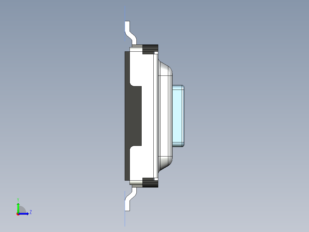 开关继电器保护 SM-RS-282G05A3-SM_RT左视图